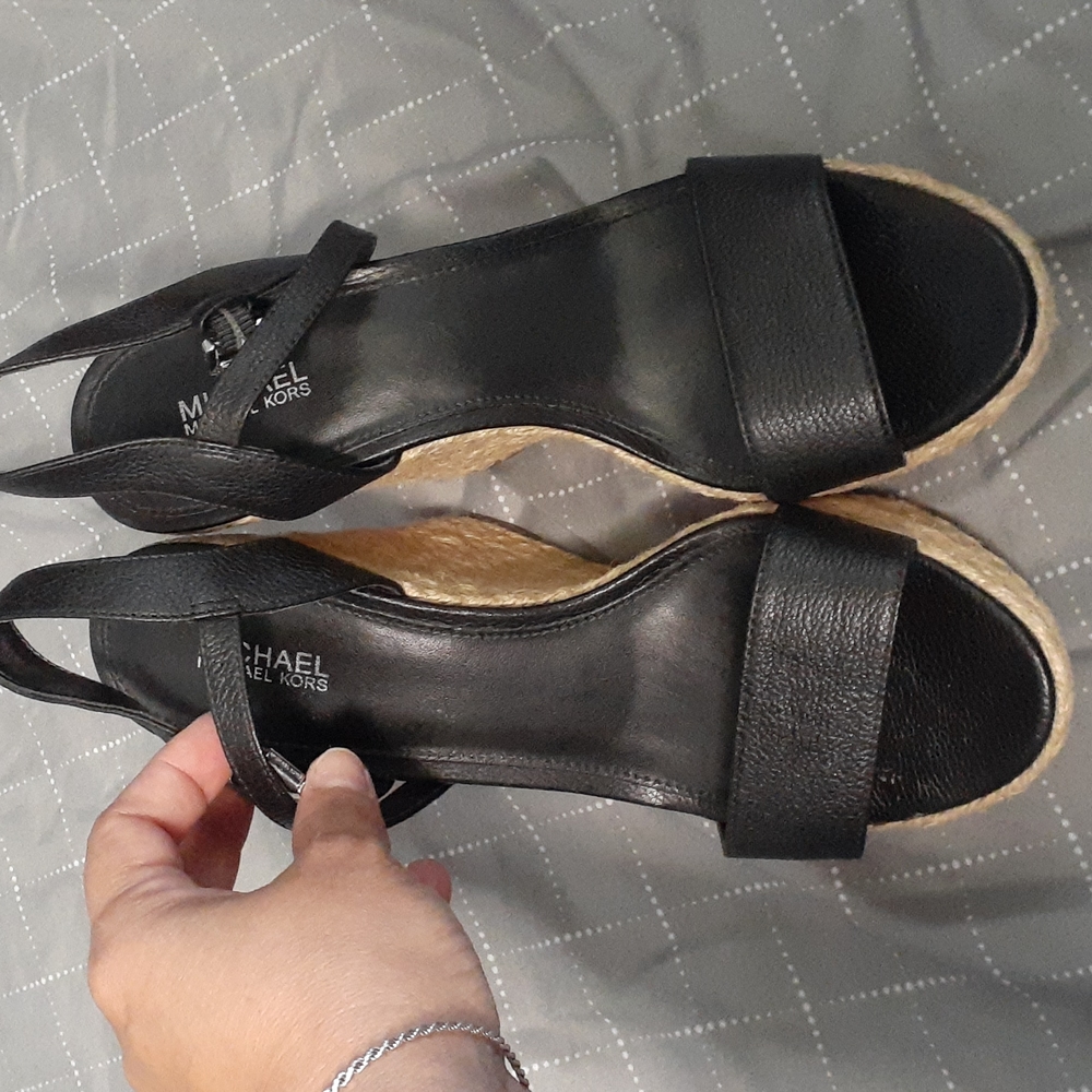 Michael Kors wedge sandals